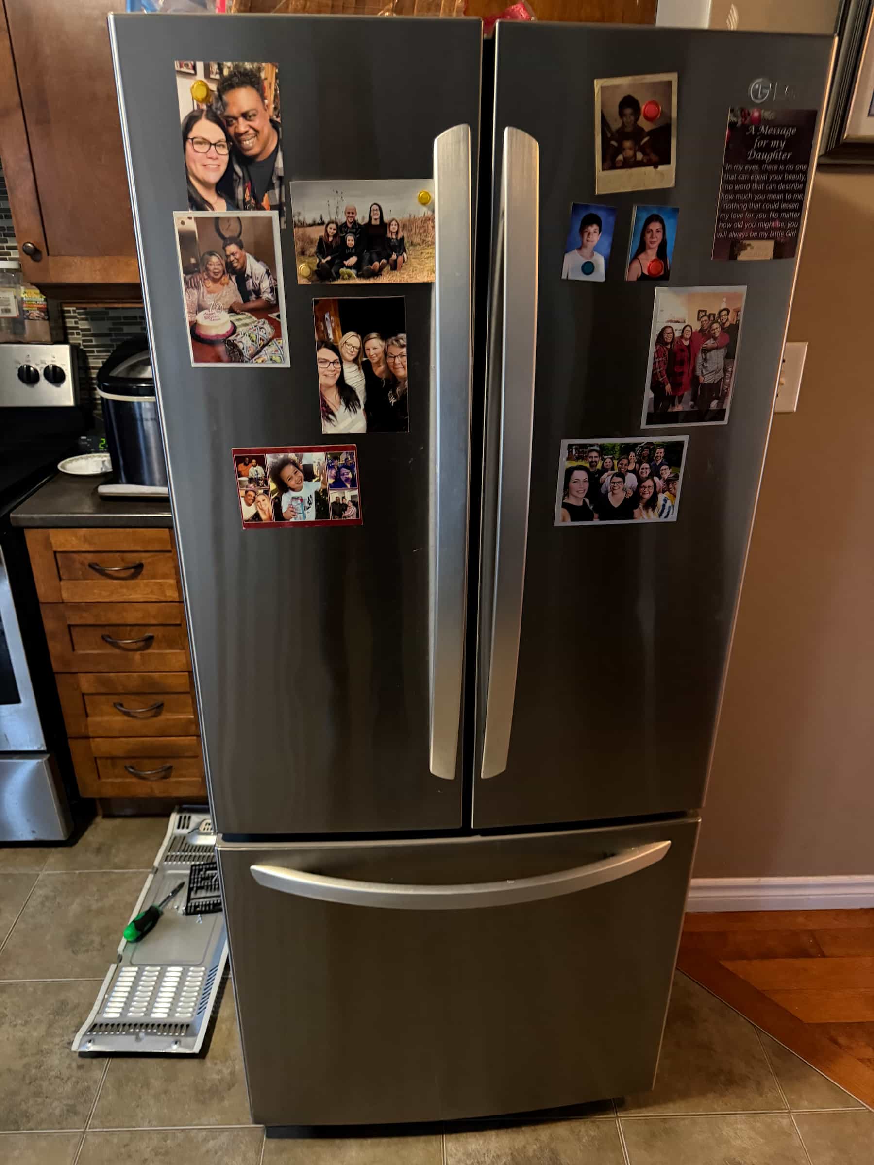 Refrigerator temperature issue repaired in Tantallon.